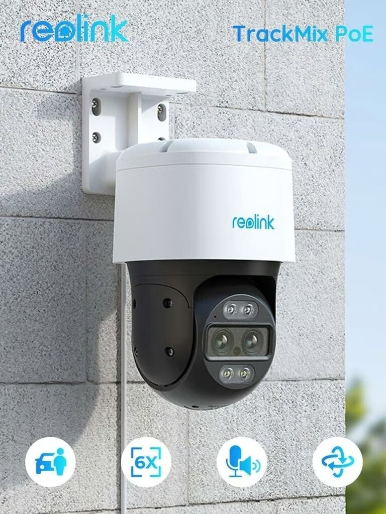 reolink Trackmix PoE 4K 8MP