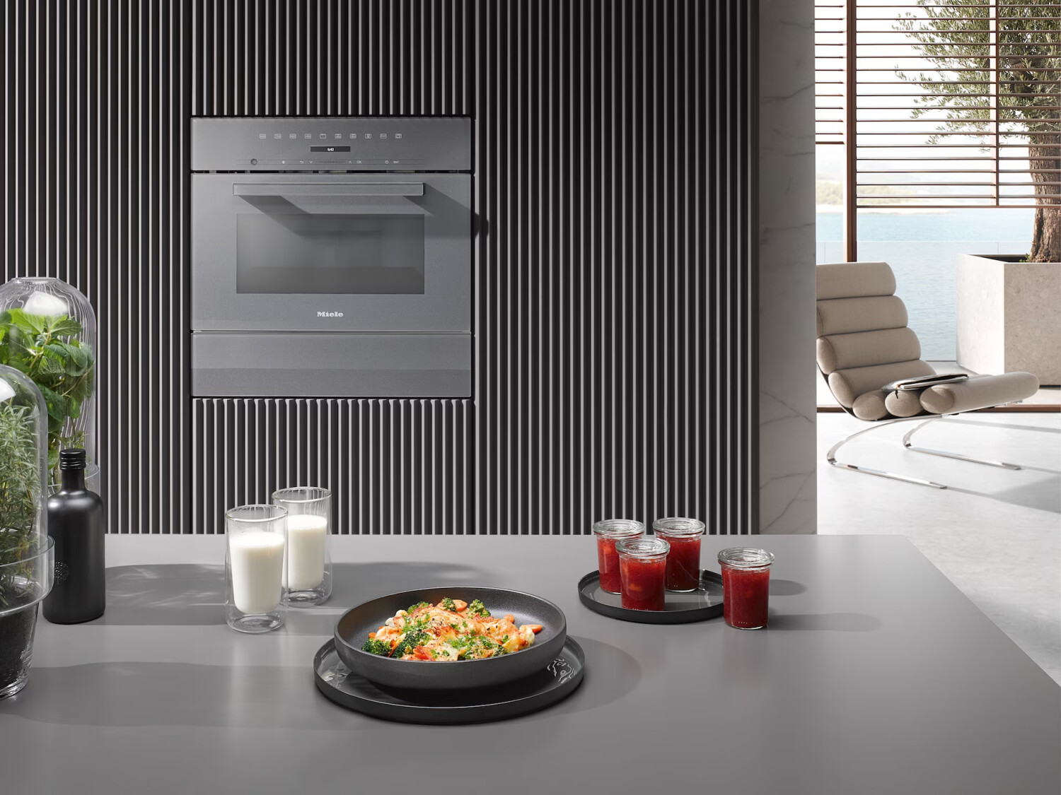 Miele M 7244 TC graphitgrau
