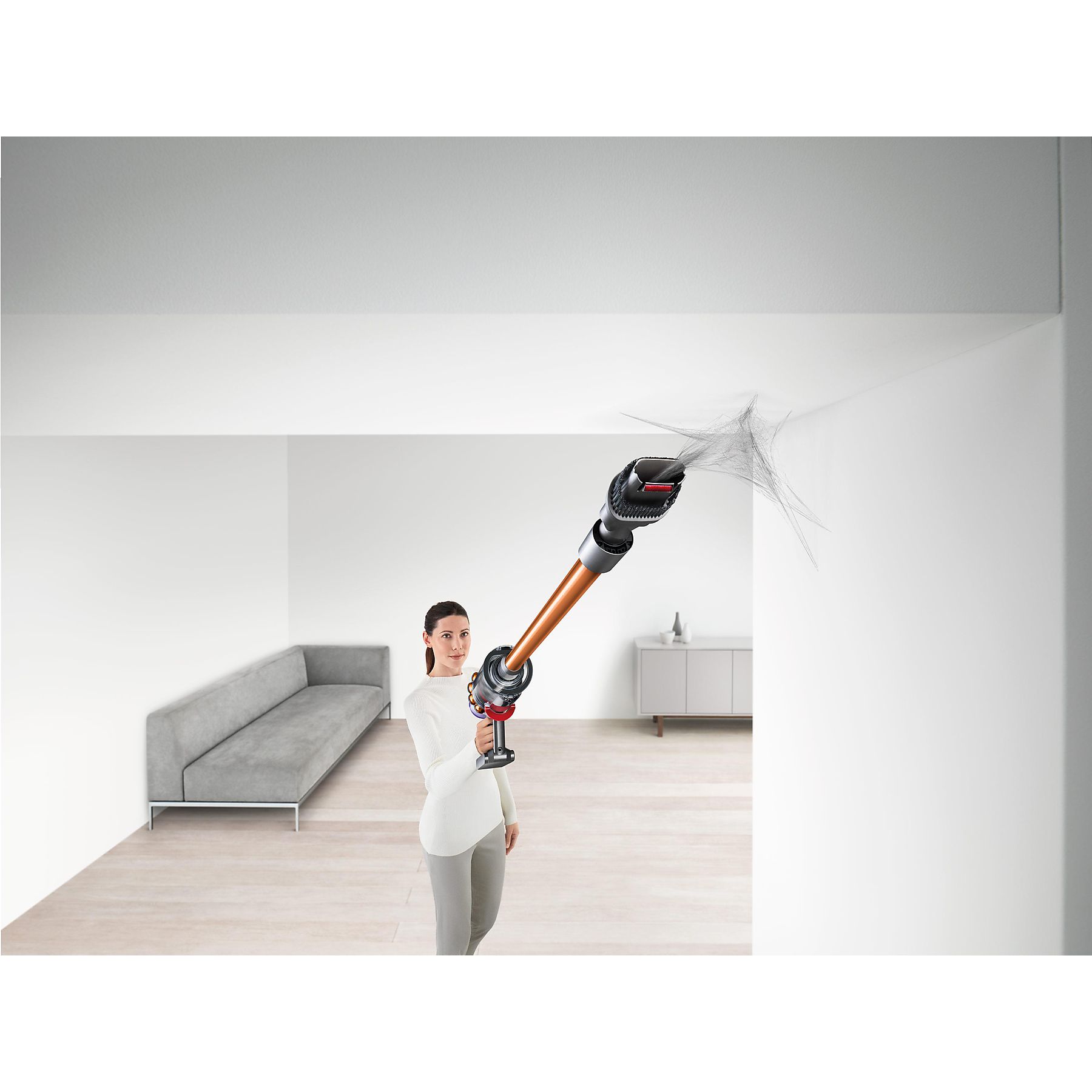 DYSON V10 Absolute (2022) Stielsauger, Akkubetrieb, 525 Watt