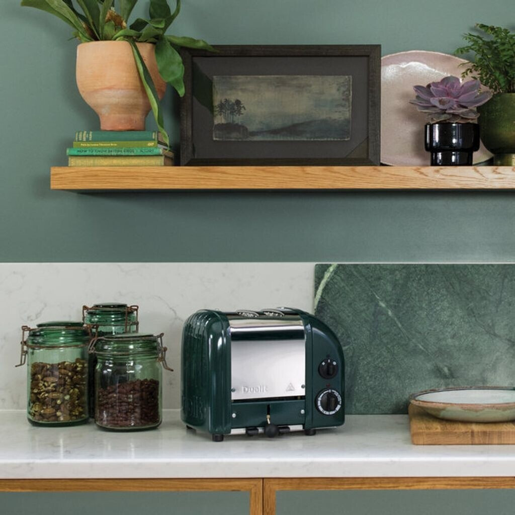 Dualit Classic Toaster Premium Toaster 2-Schlitze Evergreen