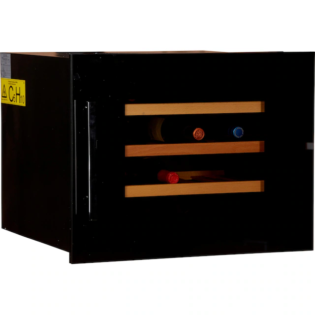 Amica Einbauweinkühlschrank »WK 341 200 S«, für 24 St. Standardflaschen á 075l, LED-Beleuchtung