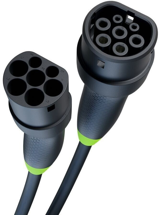 GreenCell Typ 2 Ladekabel EV 22kW 7m Mode 3 für Elektroautos Model Y Model 3 Model S / X