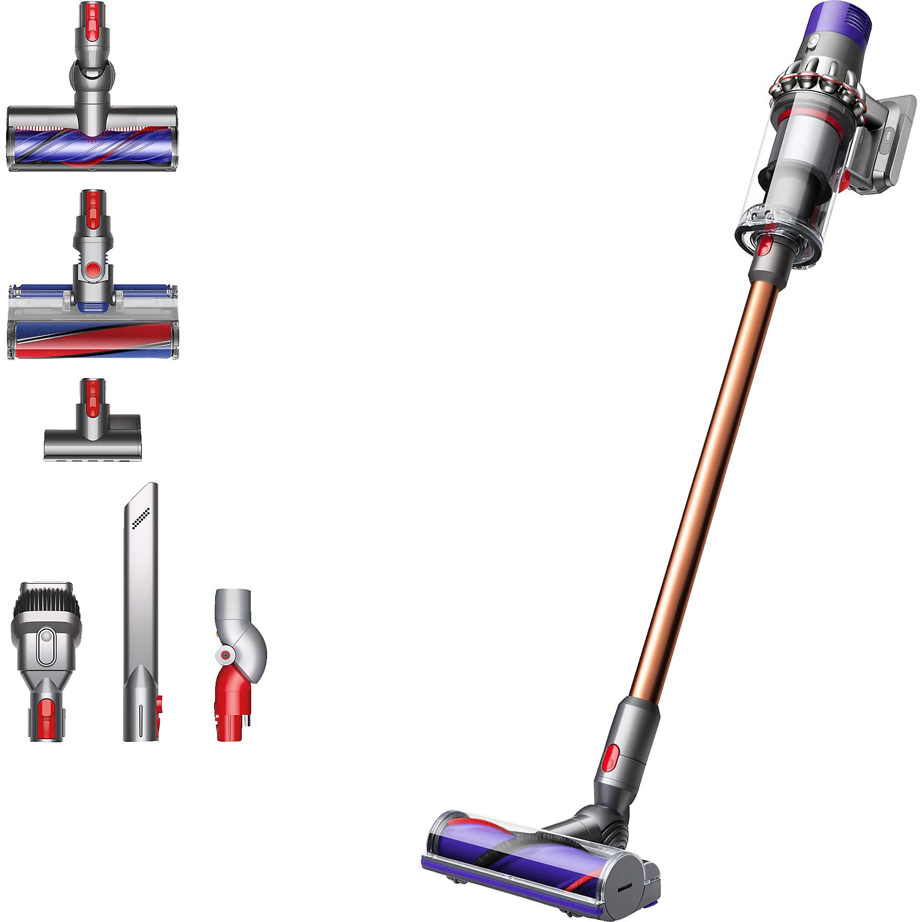 DYSON V10 Absolute (2022) Stielsauger, Akkubetrieb, 525 Watt