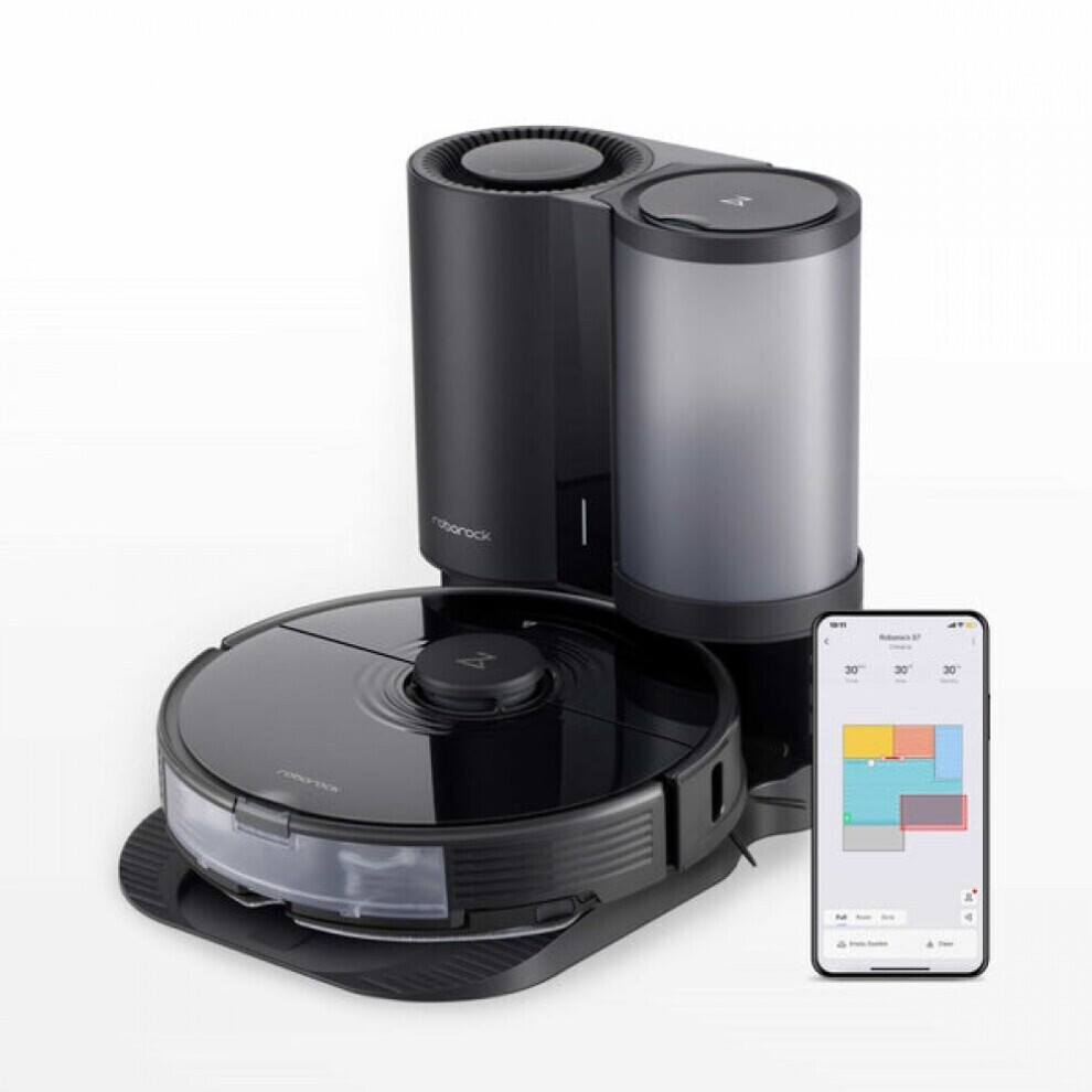 Roborock S7+ schwarz