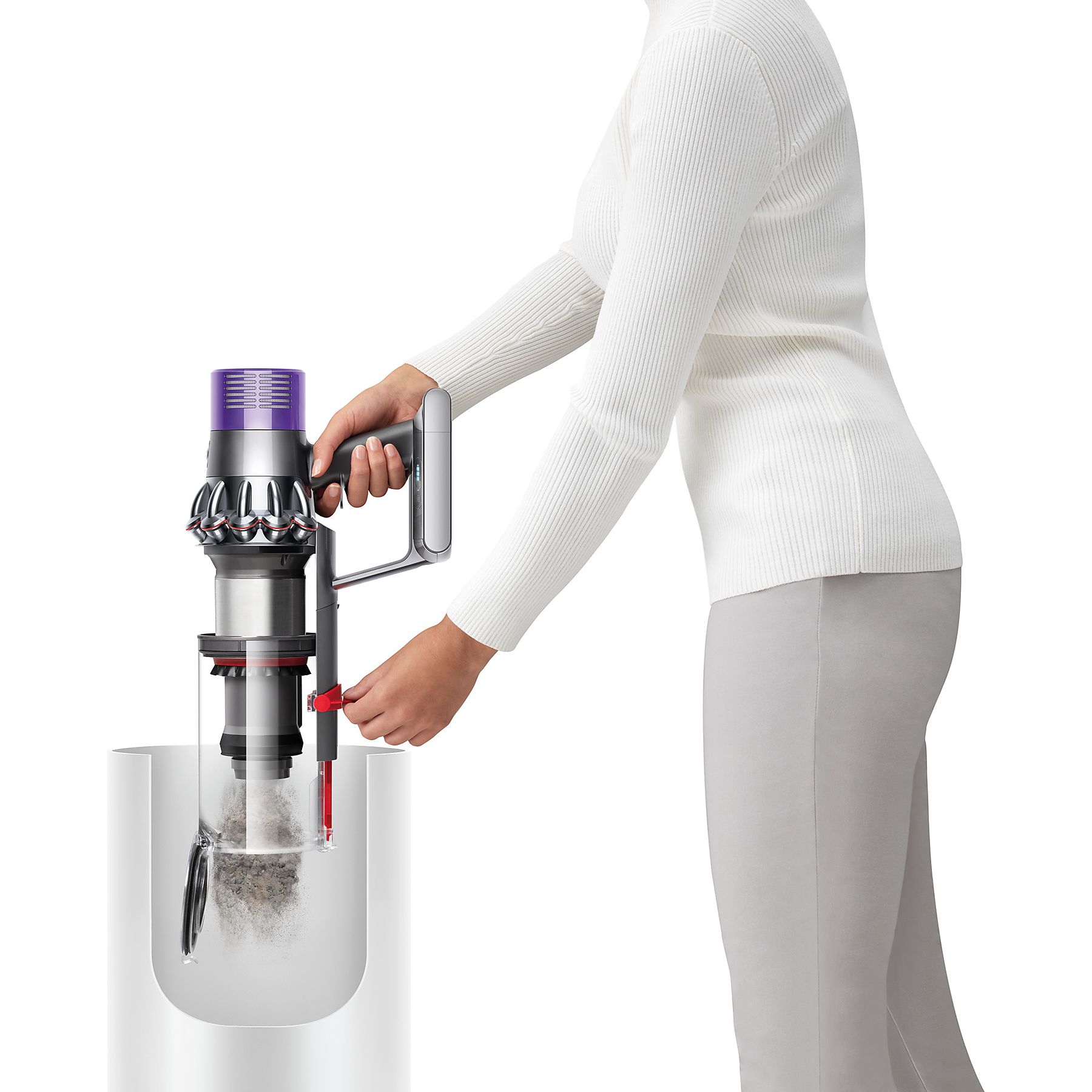 DYSON Cyclone V10 Absolute Stielsauger, Akkubetrieb, 525 Watt