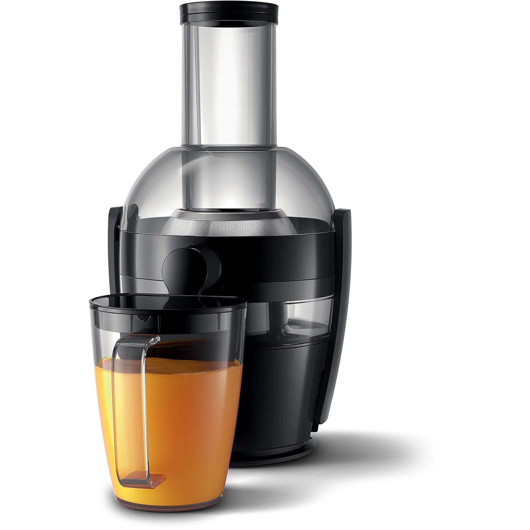 PHILIPS HR1856/70 Viva Collection 0.8L, QuickClean, XL-Einfüllöffnung, Entsafter 800 Watt, Schwarz