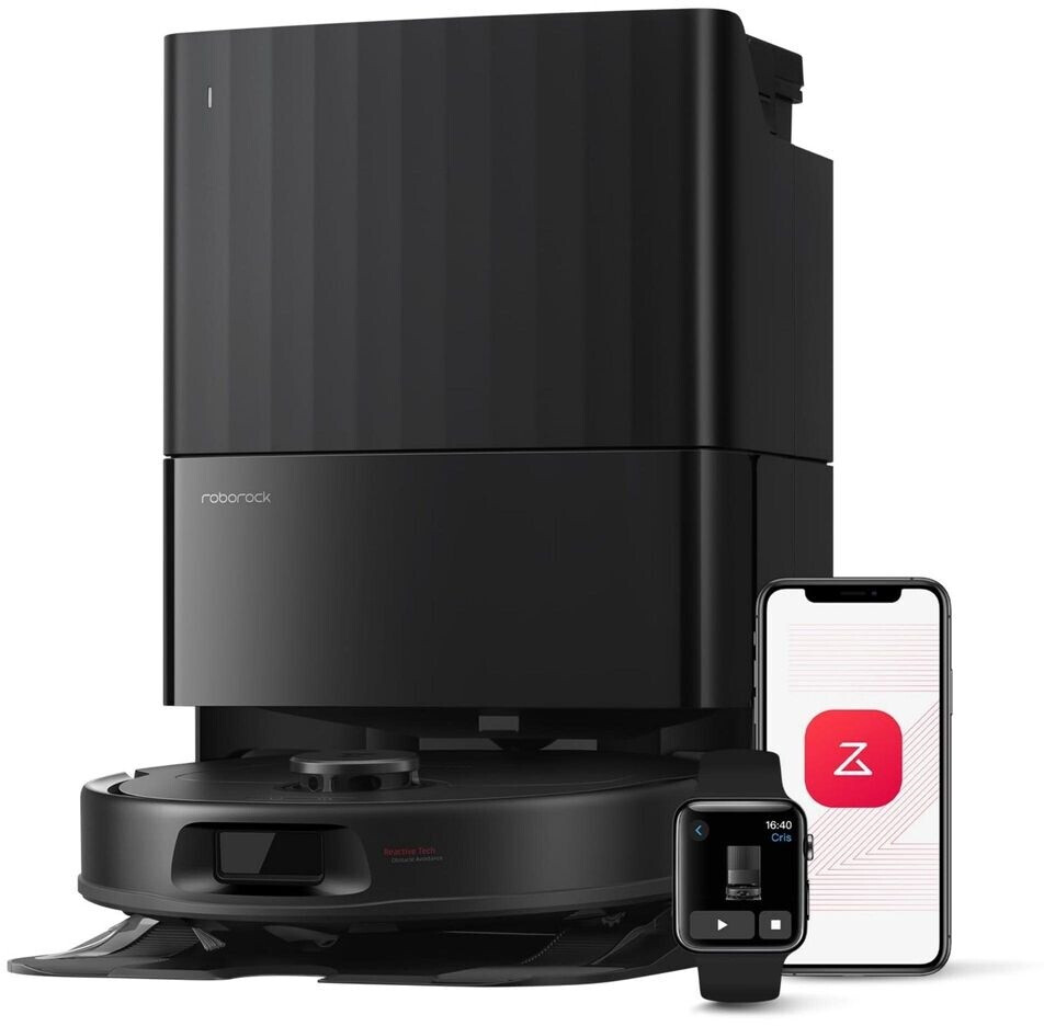 Roborock S7 Max Ultra Saugroboter mit All-in-One-Station (5500Pa, Schwarz)
