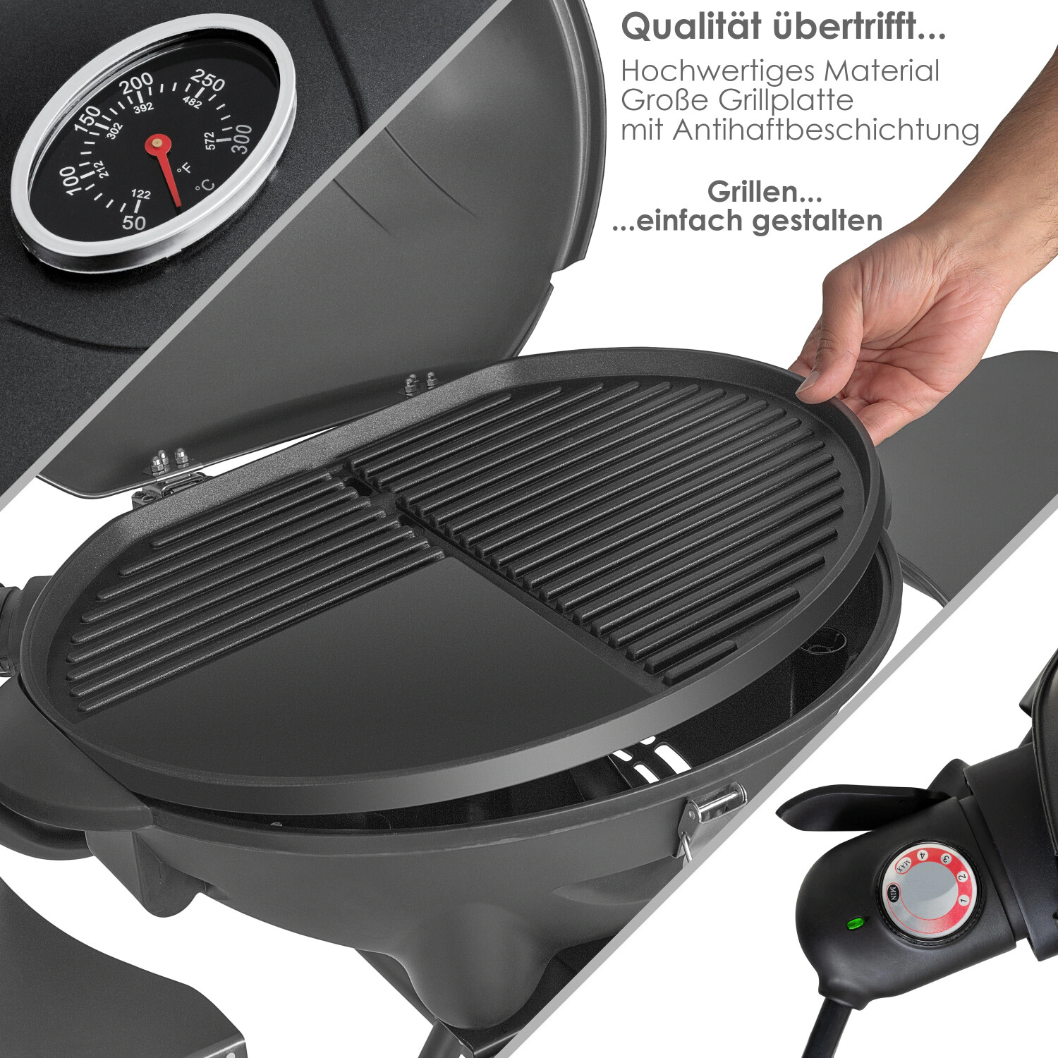 Kesser Elektrogrill 2in1 (KE15227)