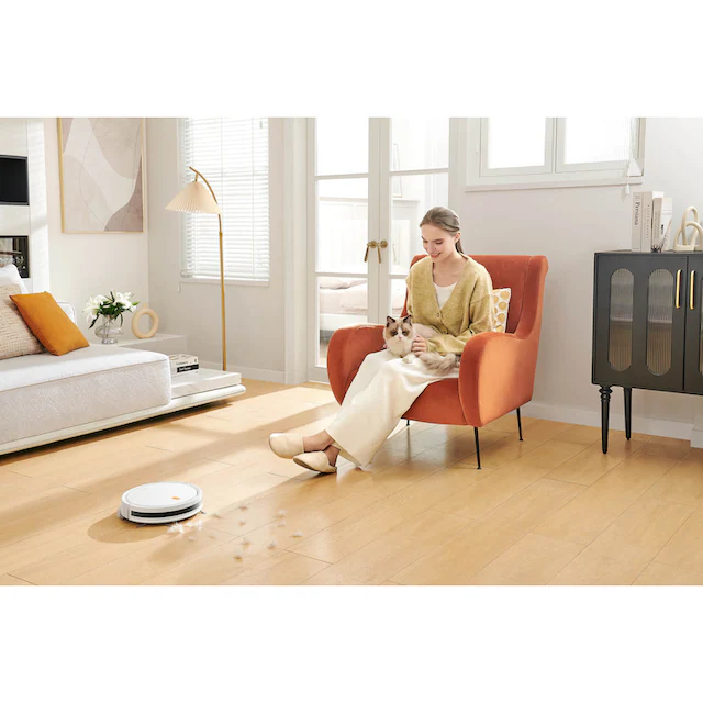 Xiaomi Saugroboter »mit Wischfunktion Xiaomi Robot Vacuum E5 (weiß)«, Intelligente Wegplanung