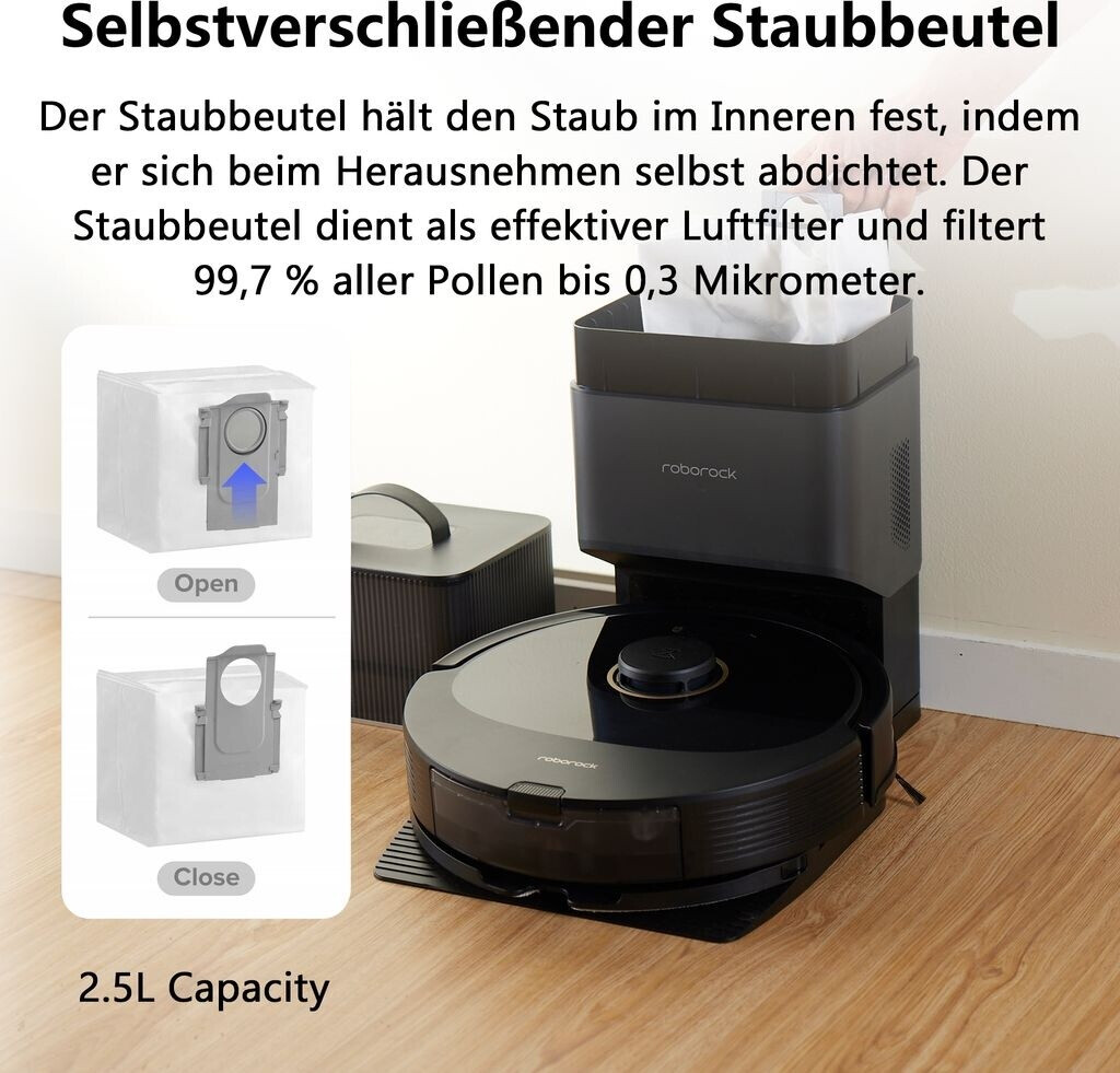 Roborock Q8 Max+ schwarz