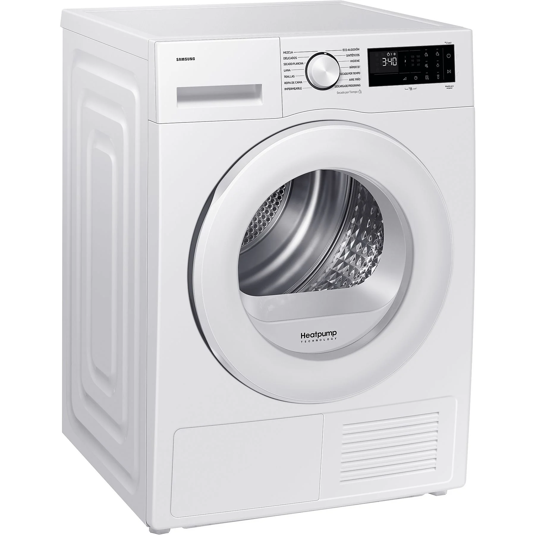 SAMSUNG DV90DG52A0TEEG Wärmepumpentrockner (9 kg, Weiß)
