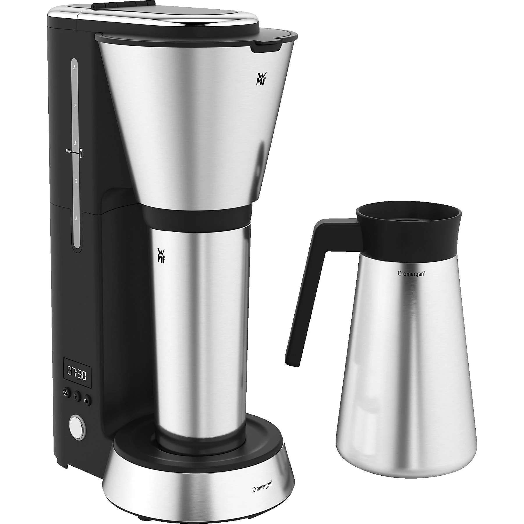 WMF 04.1226.0011 KÜCHENminis® Aroma Thermo to go Kaffeemaschine Edelstahl matt
